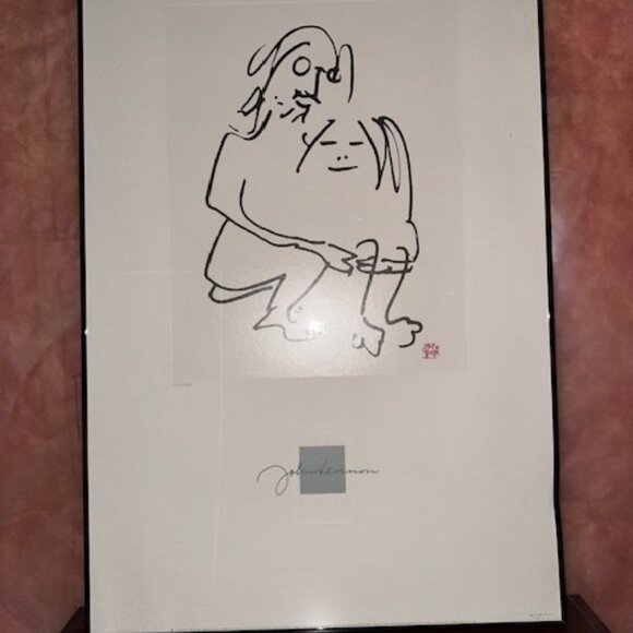 John Lennon - Lithograph - The Hug - 2365/5000 - Picture 3 of 8